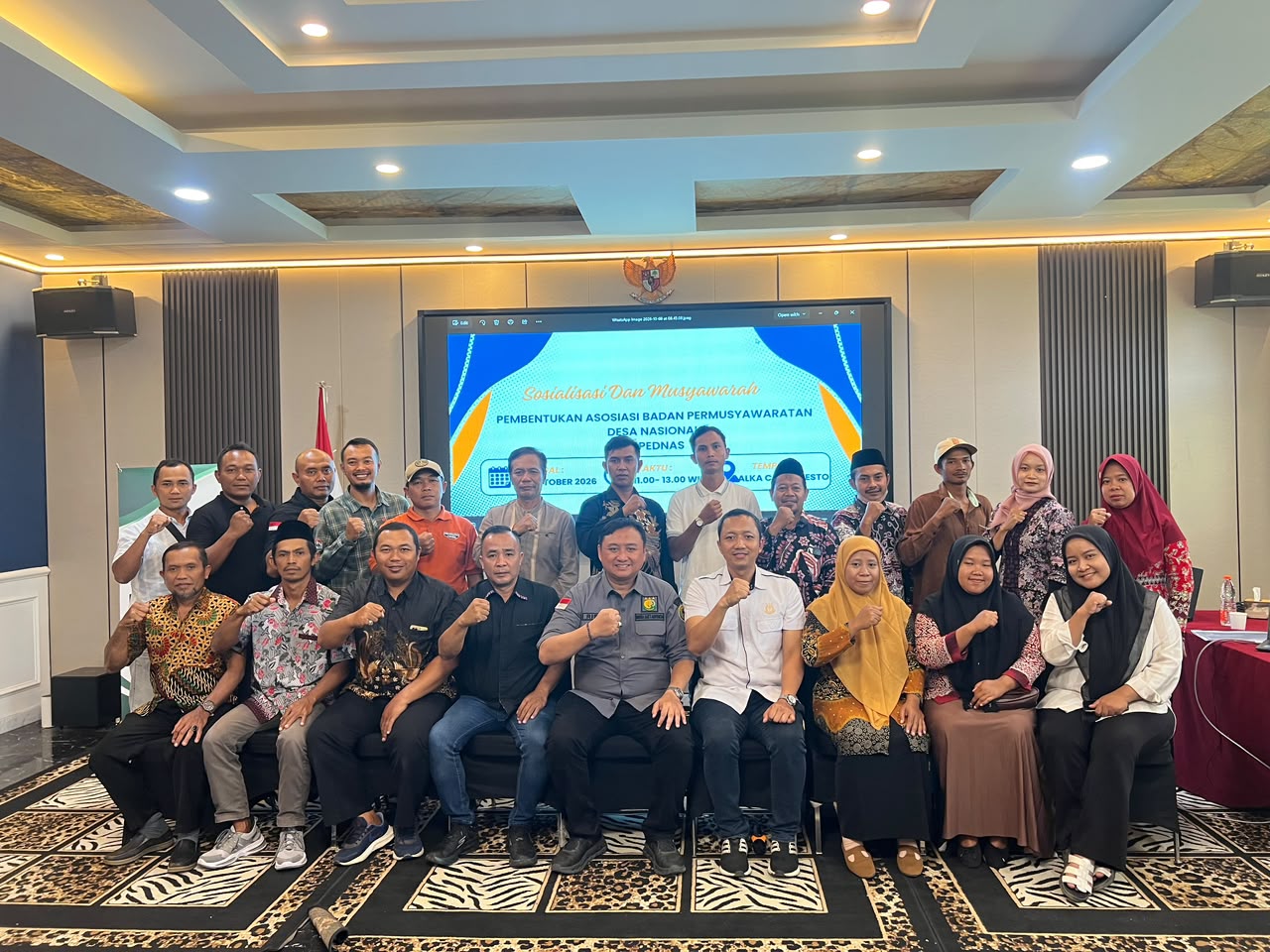 Mochamad Hotep Terpilih Aklamasi Pimpin DPC ABPEDNAS Lumajang Periode 2026–2031